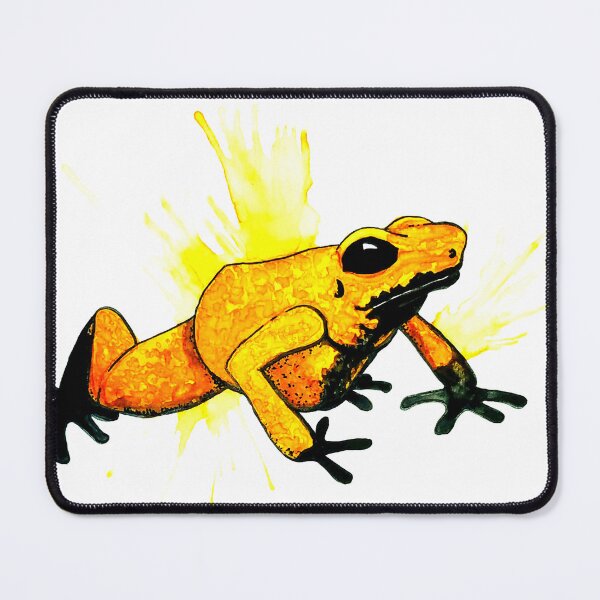 Item preview, Dendorbates Terribilis Orange Dart Frog Watercolor designed and sold by Gyngr-art.