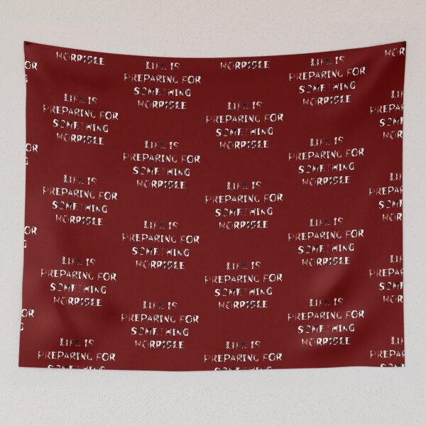 Item preview, Life is preparing for something horrible - horror t shirt designed and sold by Aymane habba  ⭐⭐⭐⭐⭐.