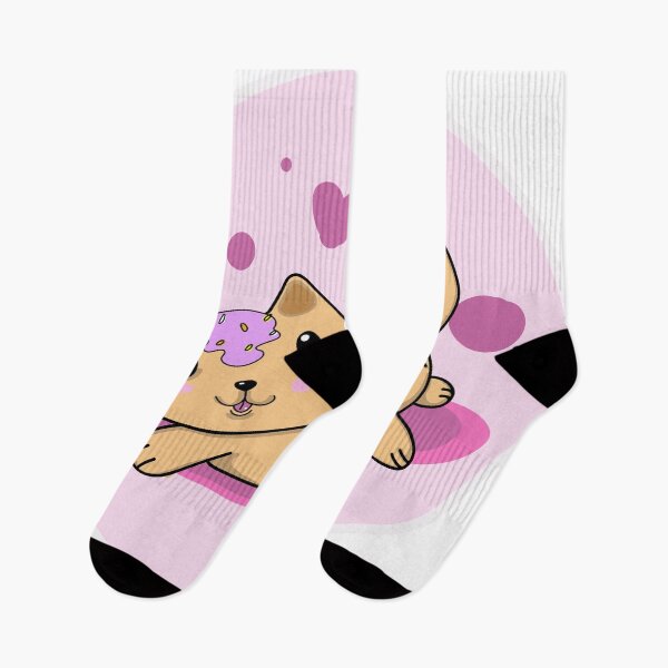 Item preview, cute cat made of candy and chocolate chips designed and sold by FrancikoArt.