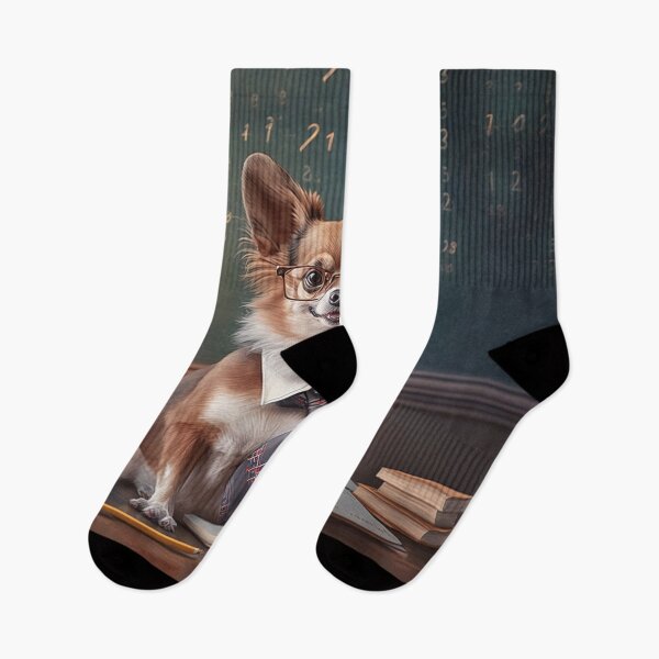 Item preview, Chihuahua Dog Teacher's Pet in School designed and sold by candiscamera.
