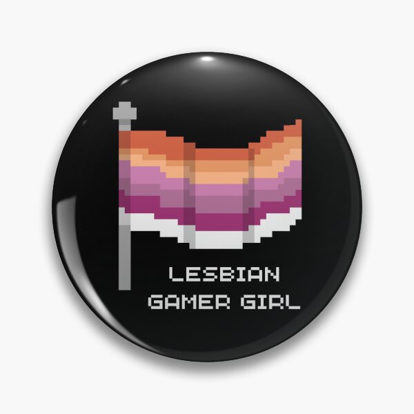 Item preview, Lesbian Gamer Girl designed and sold by MoonMothPrintco.