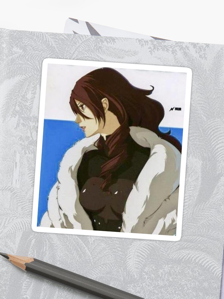 Persona 3 Mitsuru Kirijo Sticker By Jiggymiggy