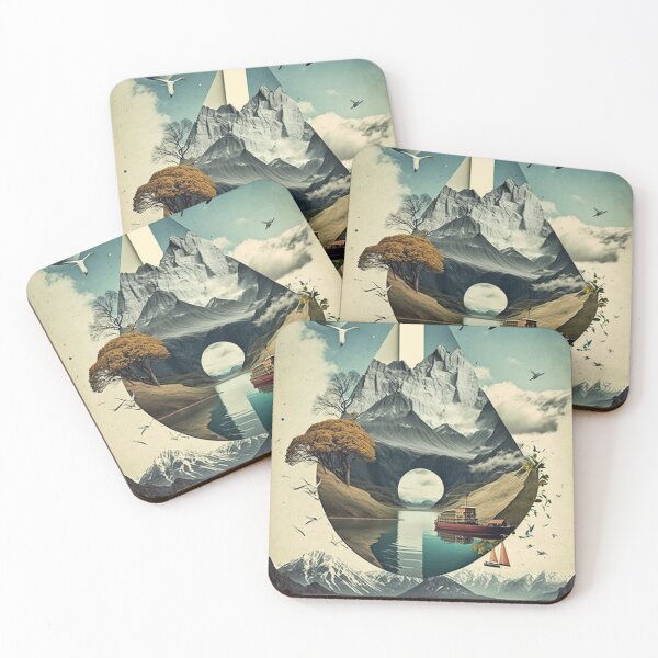 Item preview, Surreal Collage Art designed and sold by MidJourneymen.