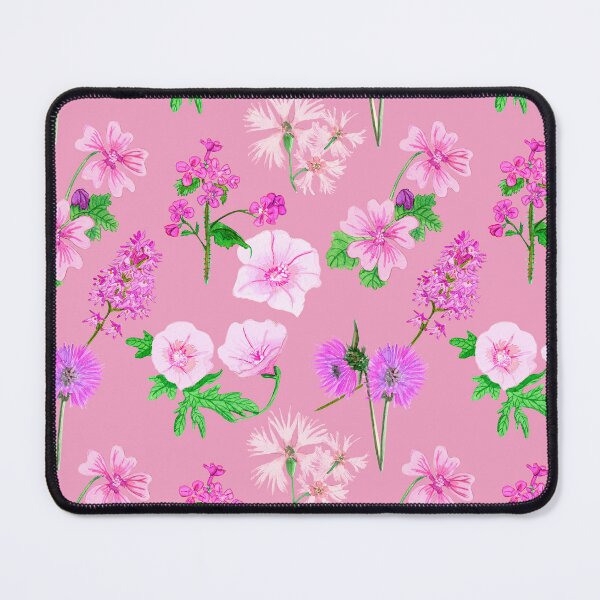 Item preview, Meadow Flower background pink designed and sold by by Mònica Roca.