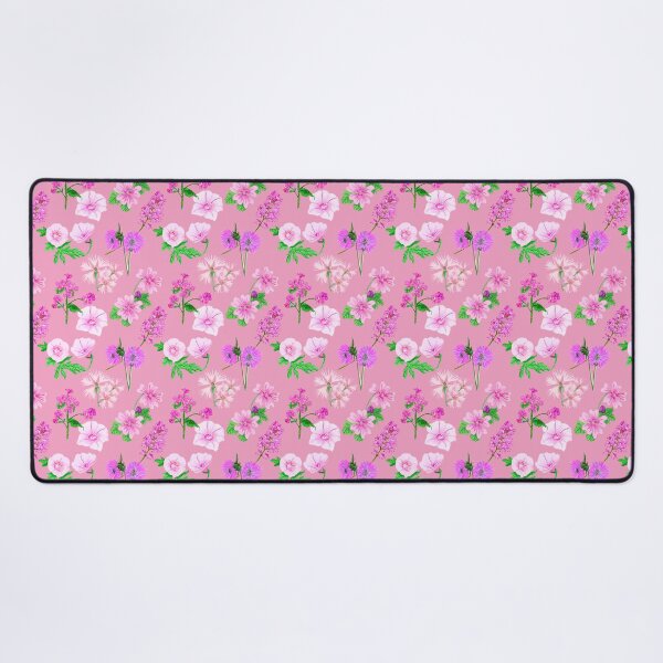 Item preview, Meadow Flower background pink designed and sold by by Mònica Roca.