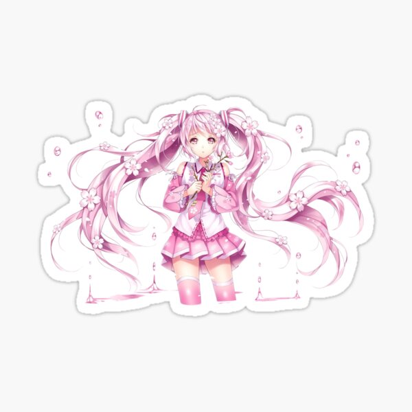 Sakura Miku - Vocaloid - Sticker
