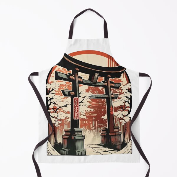 Item preview, Japanese shinto shrine mucha style designed and sold by artyficial-.