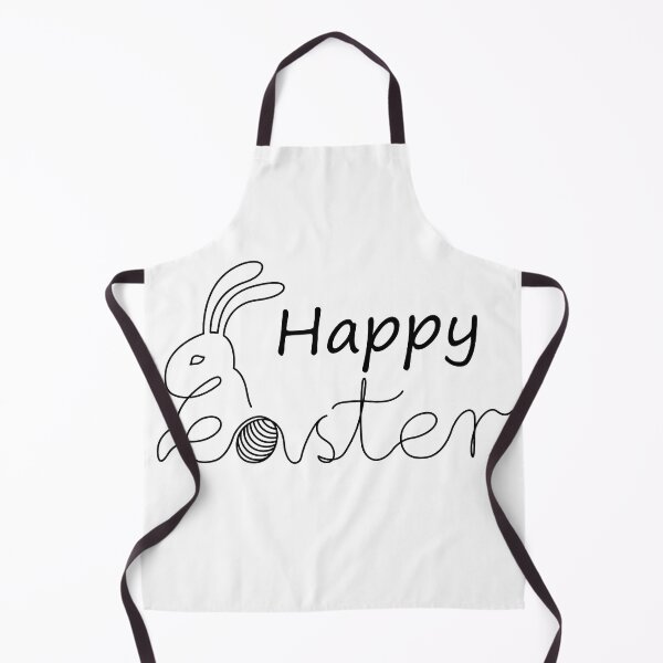 Item preview, Happy Easter one line bunny head original artwork designed and sold by paragonDesign28.