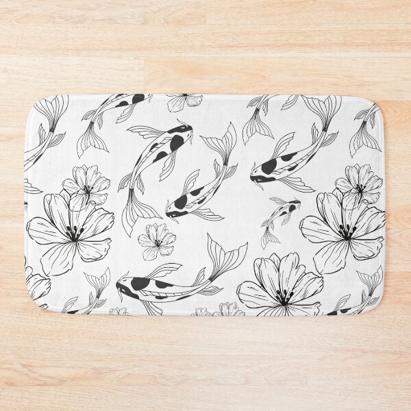 Item preview, fish and flower designed and sold by KomalArteShop.