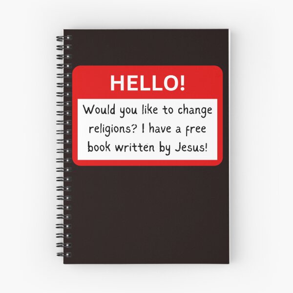 Item preview, Hello! Would You Like To Change Religions? Book Of Mormon designed and sold by ArtfulDodger9.