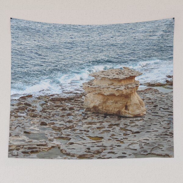 Item preview, Limestone Rocks Maltese Coastline designed and sold by Kate-P-.