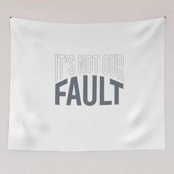 Item preview, Geology Pun It's Not Our Fault designed and sold by whyitsme.