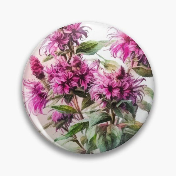 Item preview, Bee Balm Flowers  designed and sold by Vanover Designs.