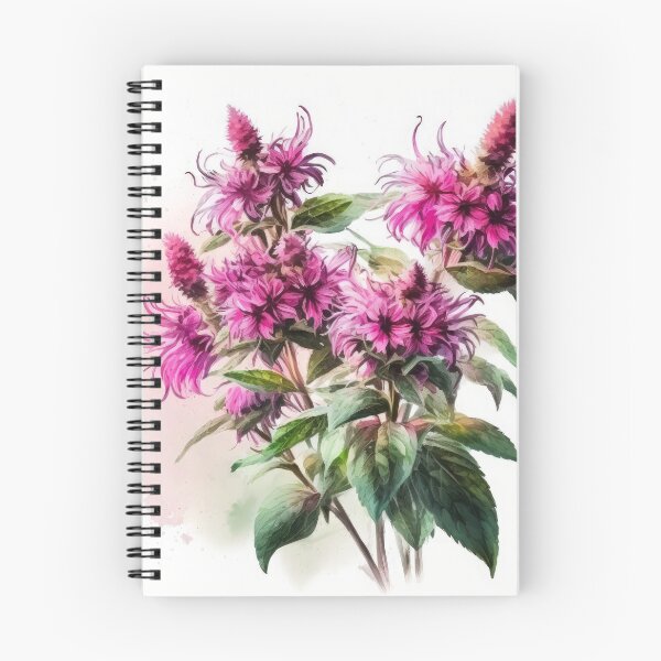 Item preview, Bee Balm Flowers  designed and sold by Vanover Designs.
