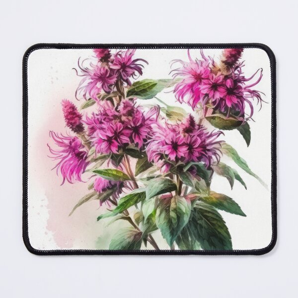 Item preview, Bee Balm Flowers  designed and sold by Vanover Designs.
