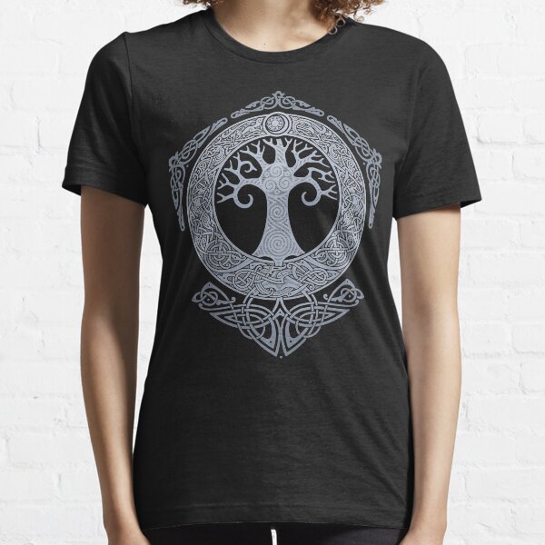 SILVER YGGDRASIL Essential T-Shirt