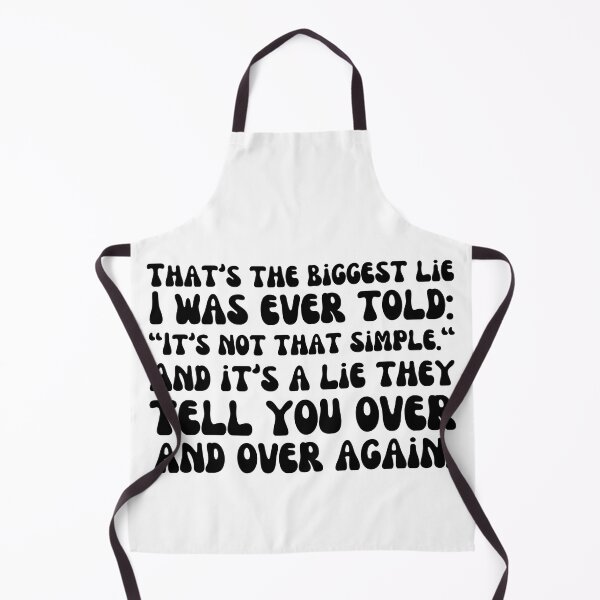 Item preview, Biggest Lie-Black designed and sold by DrawingAndText.