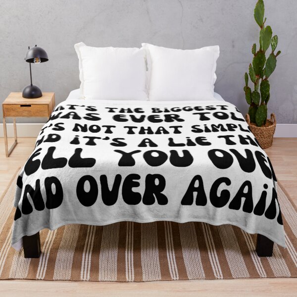 Item preview, Biggest Lie-Black designed and sold by DrawingAndText.