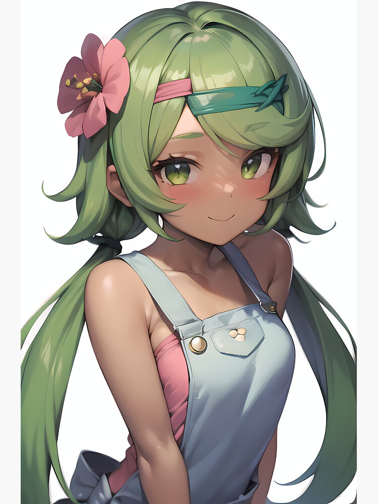 Mallow's so cute  Pokemon characters, Pokemon waifu, Pokemon alola