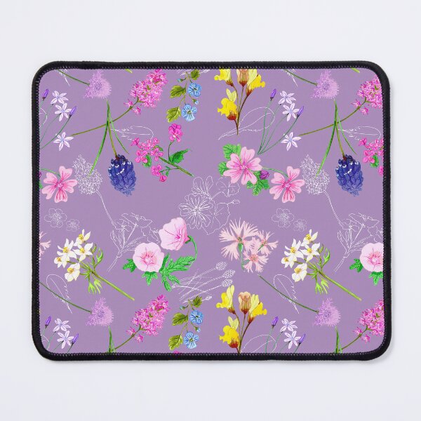 Item preview, Wild Flower on lilac designed and sold by by Mònica Roca.