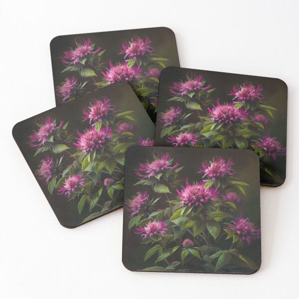 Item preview, Bee Balm Flowers  designed and sold by Vanover Designs.