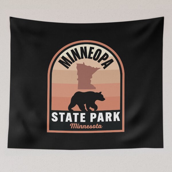 Item preview, Minneopa State Park MN Bear designed and sold by HalpinDesign.