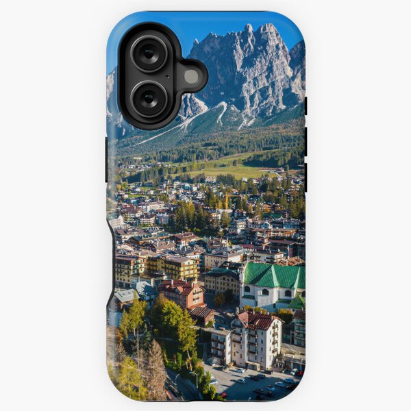 Vista previa del artículo con la obra «Cortina d'Ampezzo, Dolomitas, Italia», diseñado y vendido por SettantaSette.