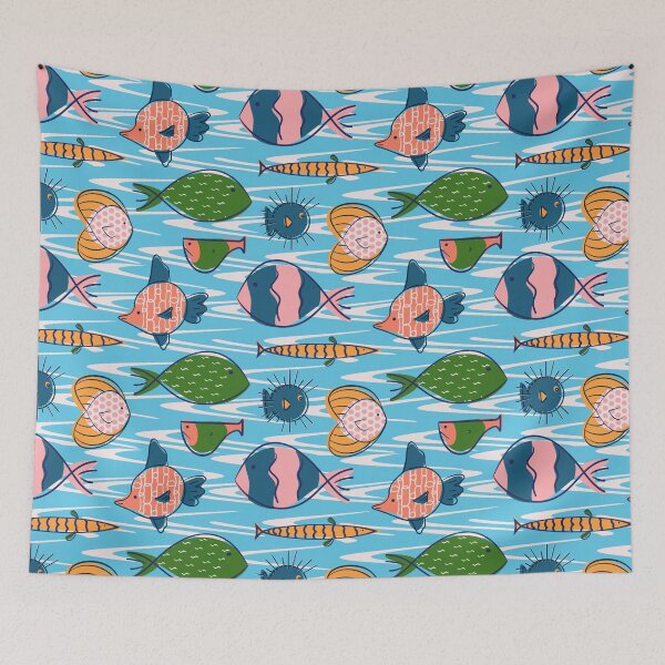 Item preview, Fishy fishy fishy fish designed and sold by katrinaroman.