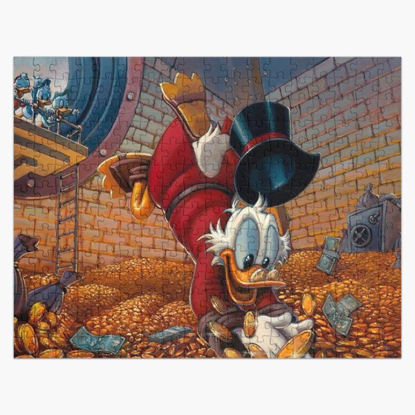 Vista previa del artículo con la obra «Scrooge McDuck», diseñado y vendido por GEK-NERD.