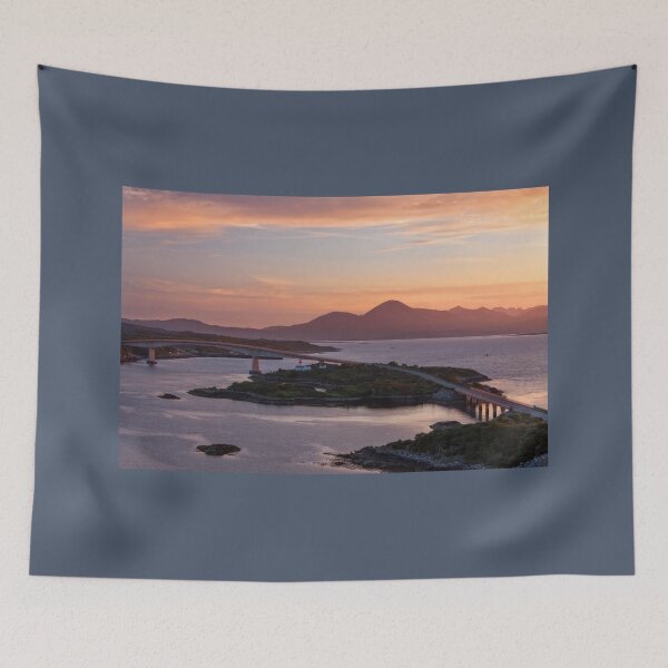 Item preview, Skye Bridge Summer Sunset, from Kyle Scotland. designed and sold by PhotosEcosse.