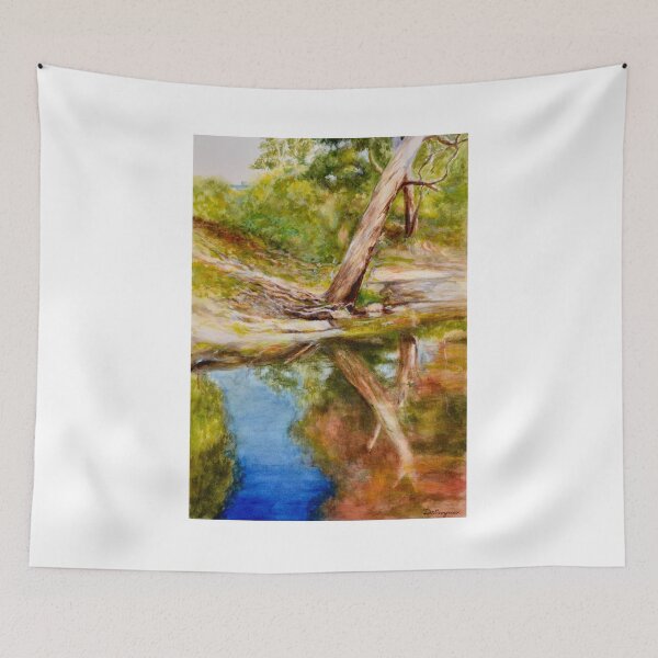 Item preview, Darebin Creek Gum Tree designed and sold by Dai Wynn Fine Art.