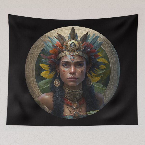 Item preview, Taino Princess Indigenous Pride designed and sold by RosaleesPaperie.