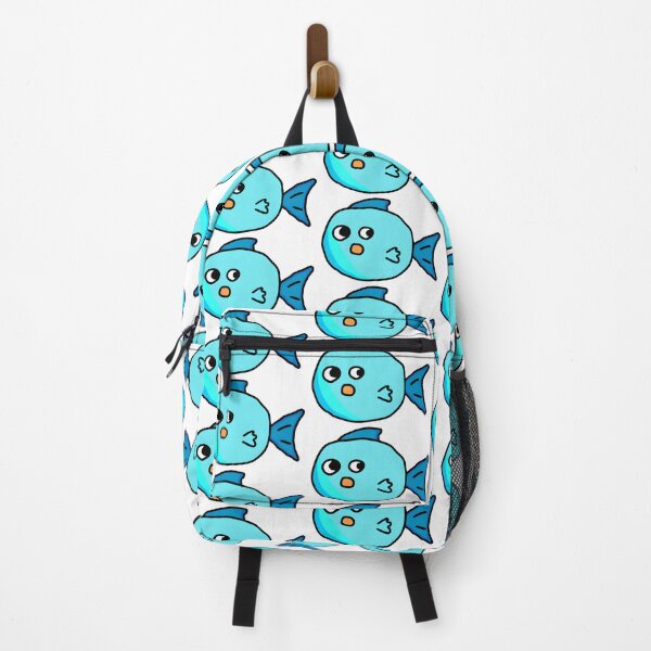 Item preview, Blue Fun Fish, Funny Fish, Who Loves Cute Fish, Happy Sun Fish designed and sold by 1FunLife.