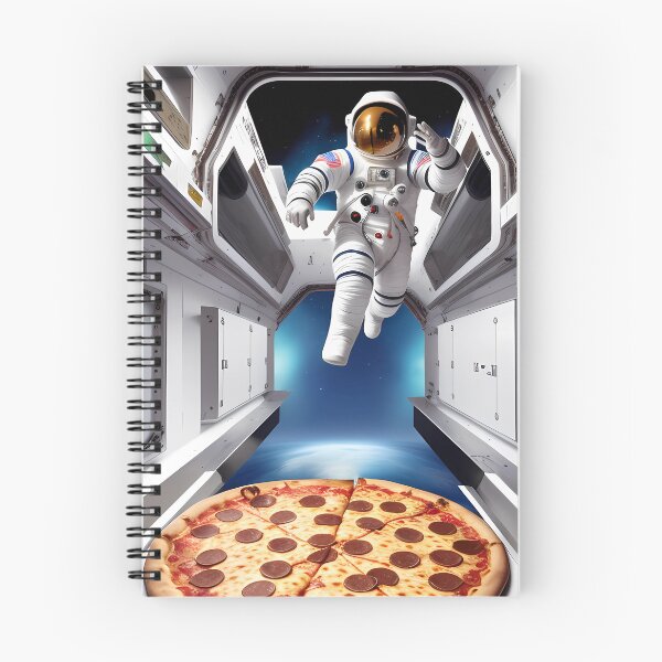 Artikelvorschau, Astronaut liebt Pizza kreative Kunst entworfen und verkauft von brilliant-com.