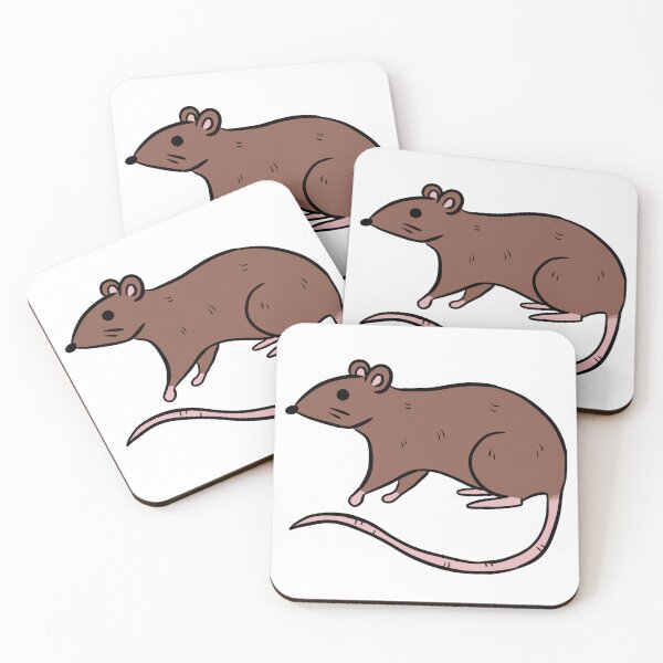 Item preview, Cute brown rat illustration  designed and sold by Yarafantasyart.