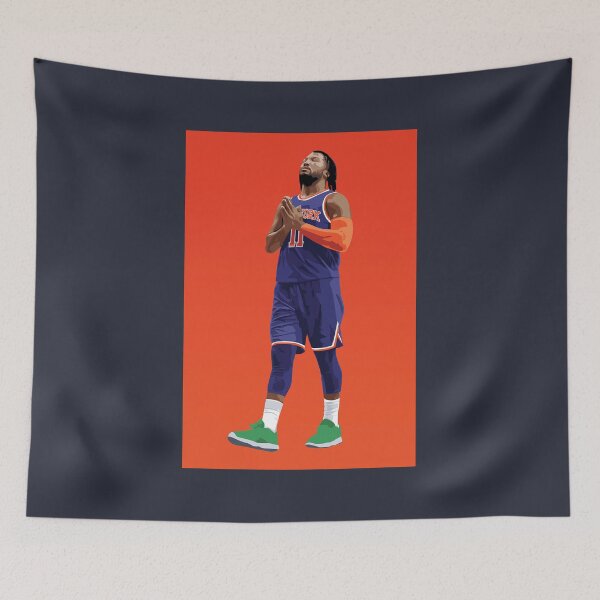 Item preview, Jalen Brunson meditate New York medium print in frame Qiangy designed and sold by EerieHarakiri.