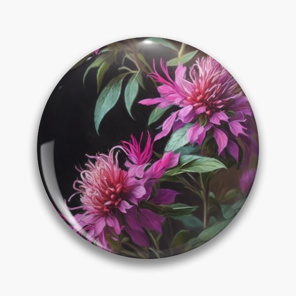 Item preview, Bee Balm Flowers  designed and sold by Vanover Designs.