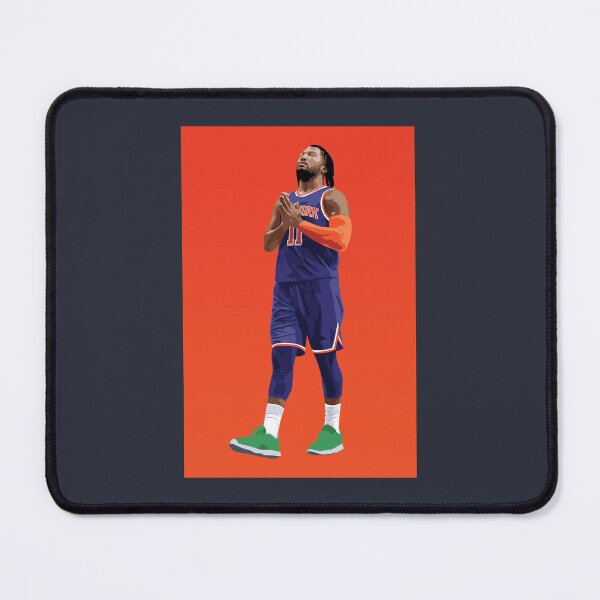 Item preview, Jalen Brunson meditate New York medium print in frame Qiangy designed and sold by EerieHarakiri.