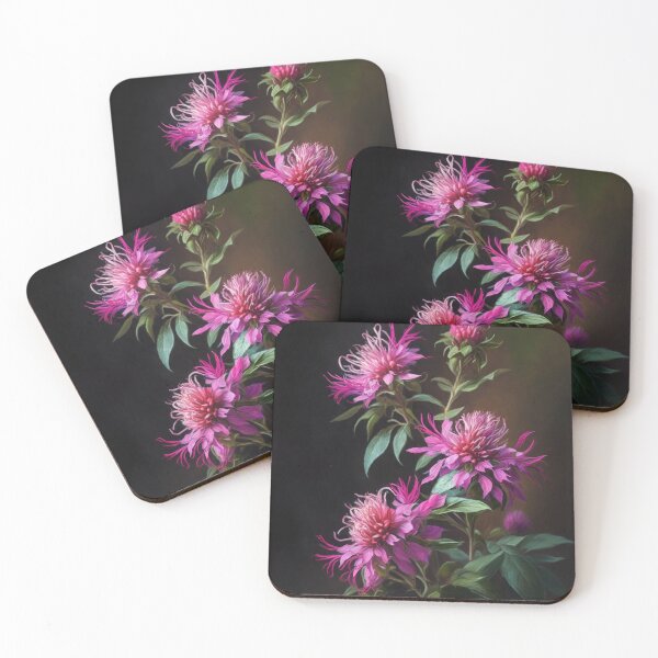 Item preview, Bee Balm Flowers  designed and sold by Vanover Designs.