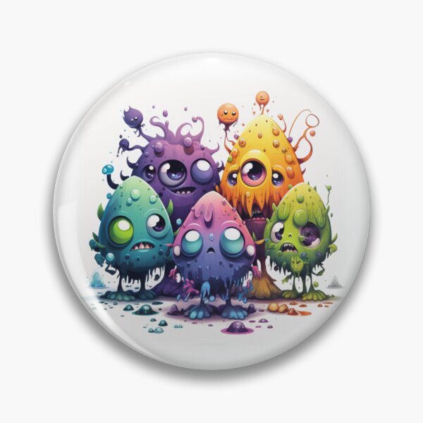 Item preview, Monstrous Gathering: A Fun and Vibrant Monster Illustration designed and sold by toticavalcanti.