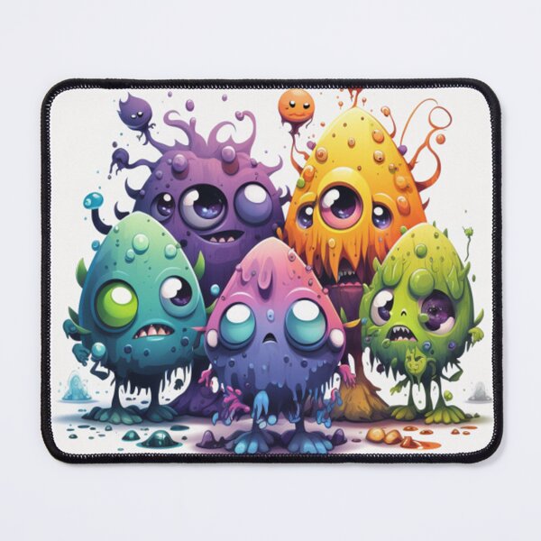 Item preview, Monstrous Gathering: A Fun and Vibrant Monster Illustration designed and sold by toticavalcanti.