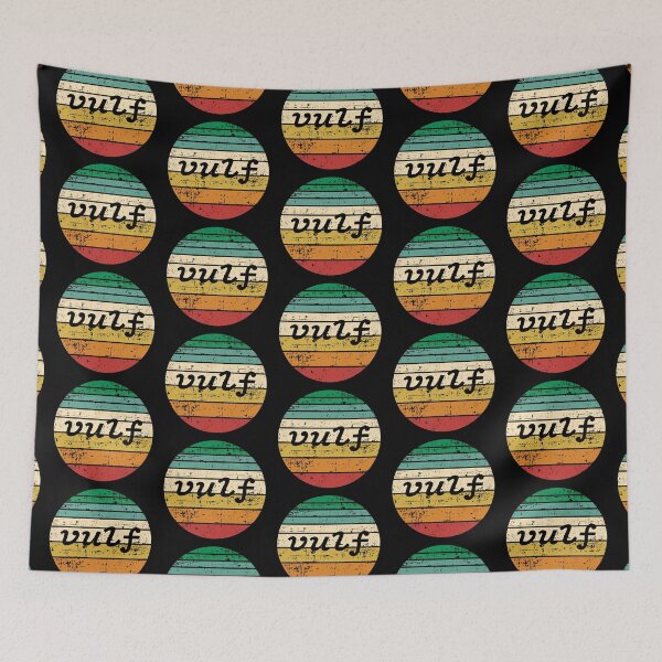 Item preview, Vulf Retro Distressed Sunset Vintage Style Design for Vulf and Vulfpeck Fans designed and sold by hobrath.