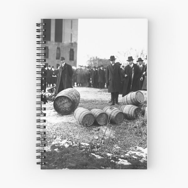 Item preview, Police Destroy Bootleg Alcohol During Prohibition c. 1925 designed and sold by Daniel Hagerman.