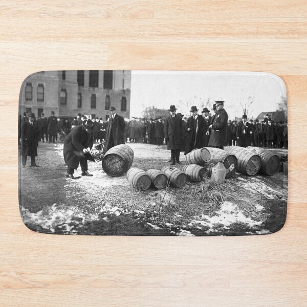 Item preview, Police Destroy Bootleg Alcohol During Prohibition c. 1925 designed and sold by Daniel Hagerman.