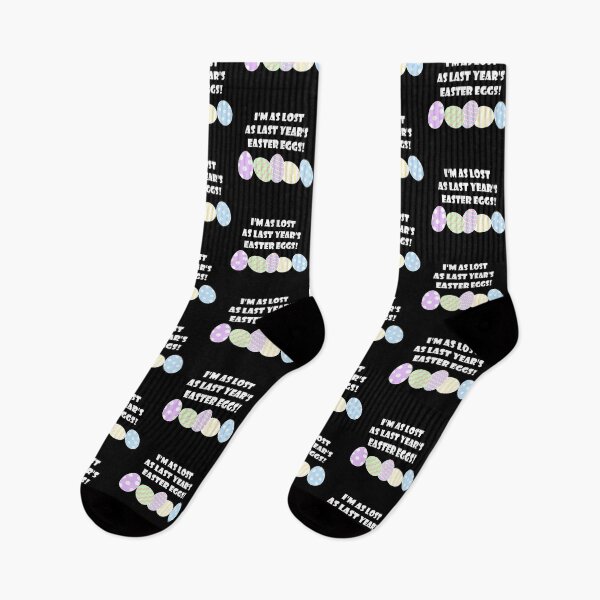 Item preview, I'm as lost as last year's easter eggs! (White Text) designed and sold by nklange240.