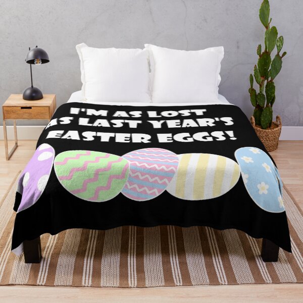 Item preview, I'm as lost as last year's easter eggs! (White Text) designed and sold by nklange240.
