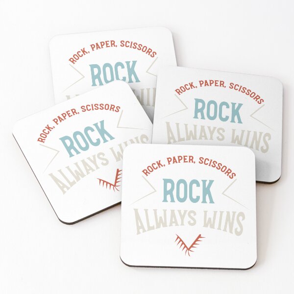 Item preview, Funny Geology Rock Paper Scissors Rock Always Wins designed and sold by whyitsme.