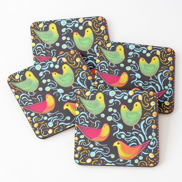 Item preview, Beautiful Batik Bird Paradise Pattern 1 designed and sold by marunoens01.