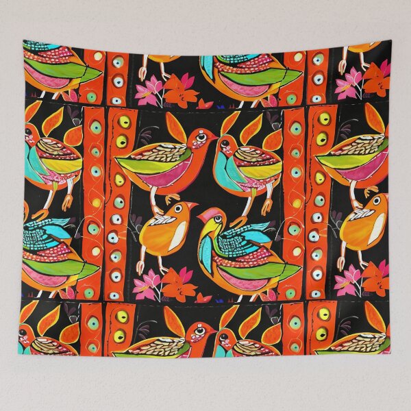 Item preview, Beautiful Batik Bird Paradise Pattern 2 designed and sold by marunoens01.