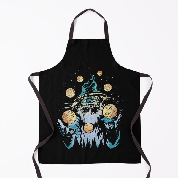 Item preview, Wizard juggling Planets designed and sold by WhistlingSnail.